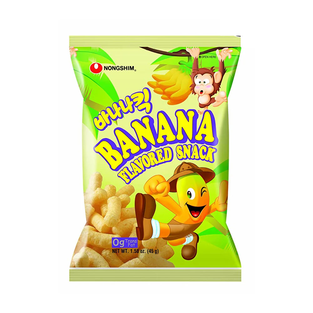 Nongshim Banana Kick Snack 1.58oz(45g)
