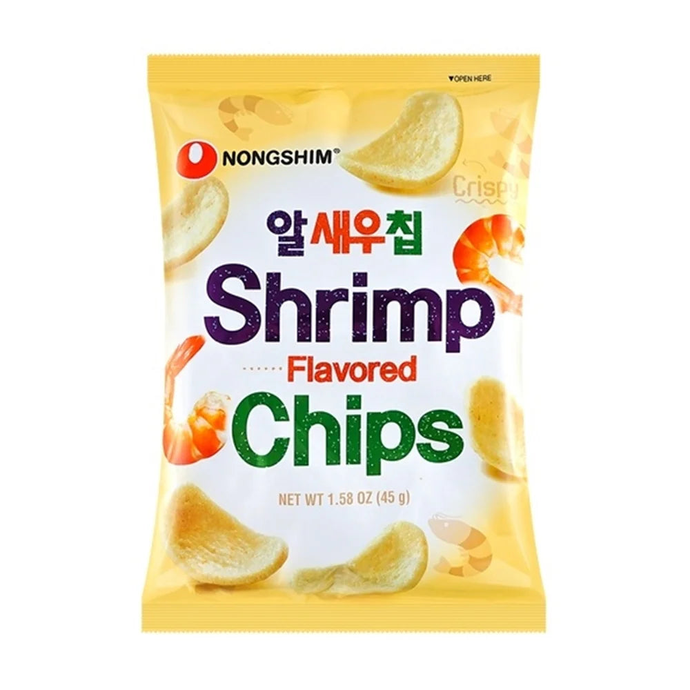 Nongshim Shrimp Flavored Chips 1.58oz(45g)