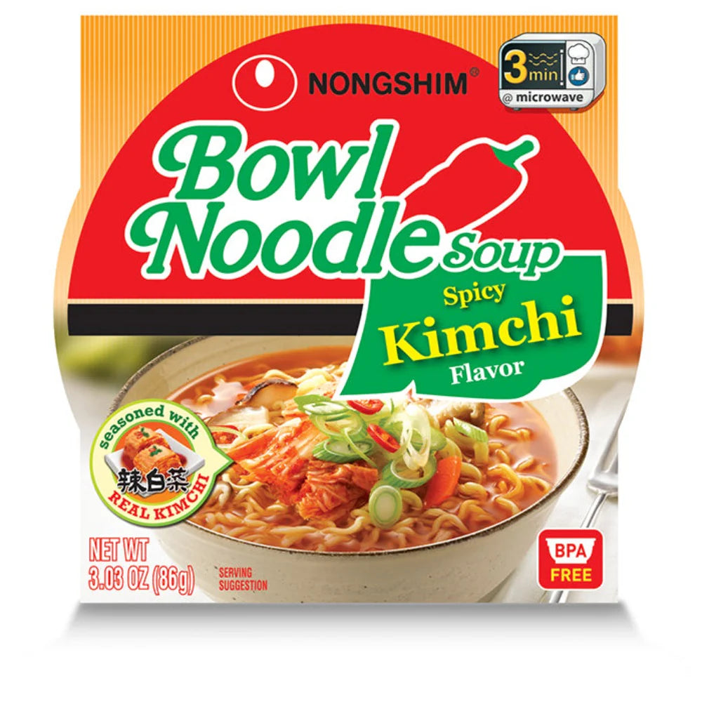 Nongshim Bowl Noodle Kimchi 3.03oz(86g)