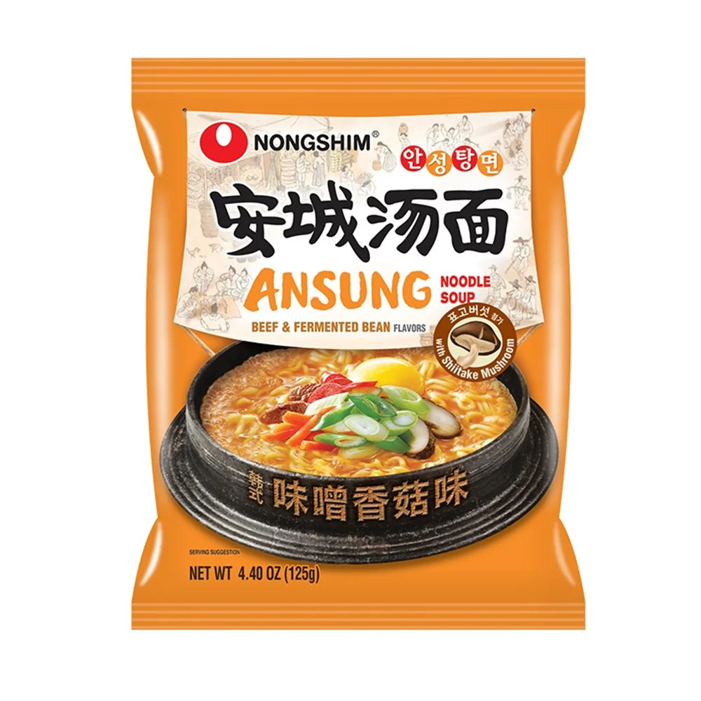 Nongshim Ansung(Beef&Permented Beans) Ramen 4.4oz(125g)