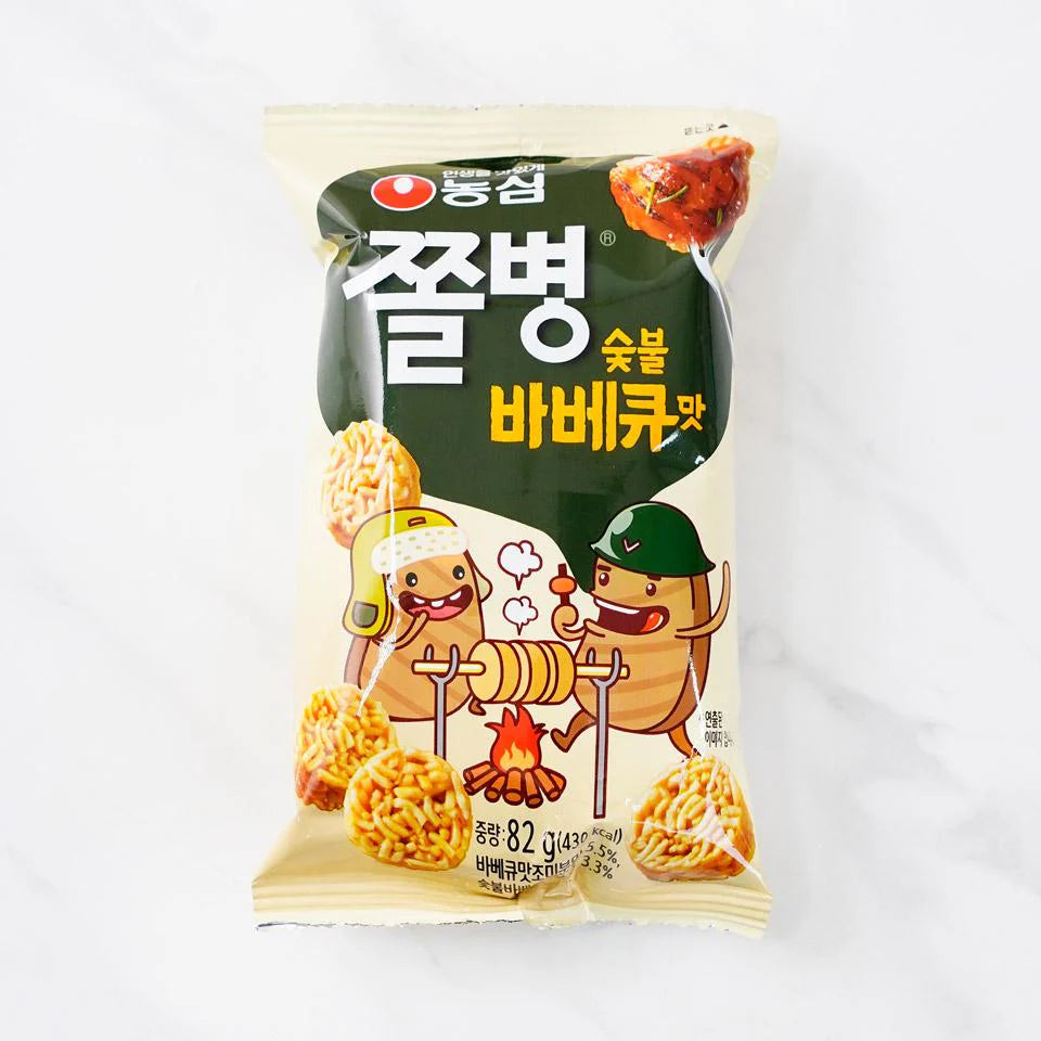 Nongshim Mini Ramen Snack BBQ Taste Jjolbeyong 2.98oz(82g)