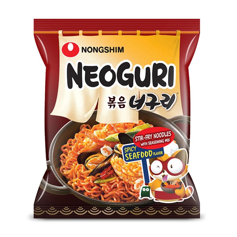 Nongshim Neoguri Stir-Fry Spicy Noodle 4.83oz(137g)