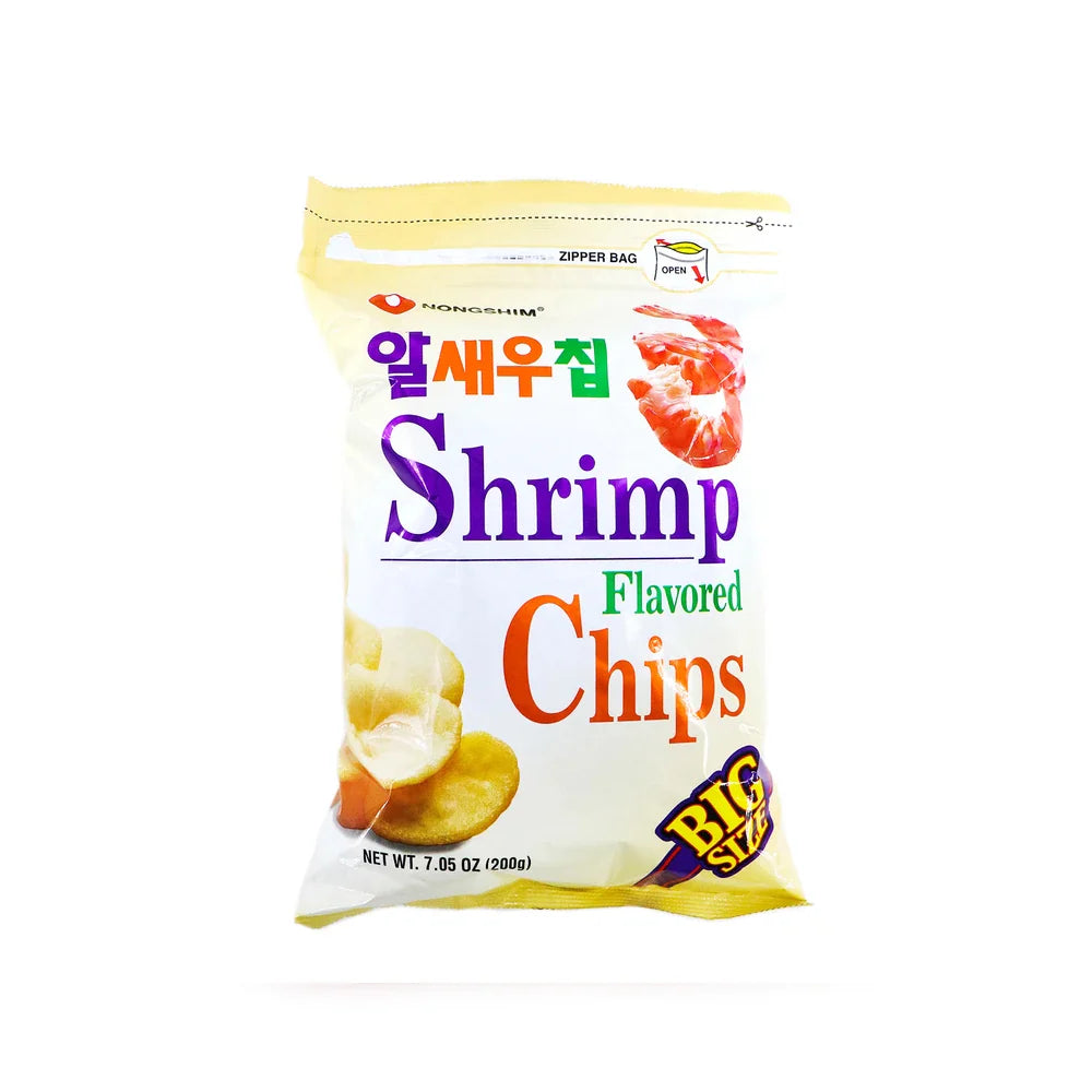 Nongshim Shrimp Flavored Chips Big Size 7.05oz(200g)