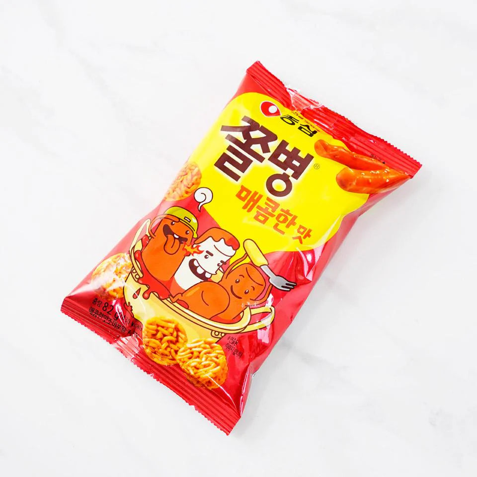 Nongshim Mini Ramen Snack Spicy Jjolbeyong 2.98oz(82g)