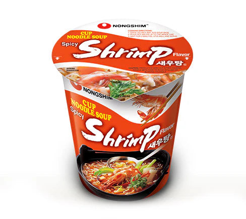 Nongshim Spicy Shrimp Cup Noodle 2.3oz(67g)