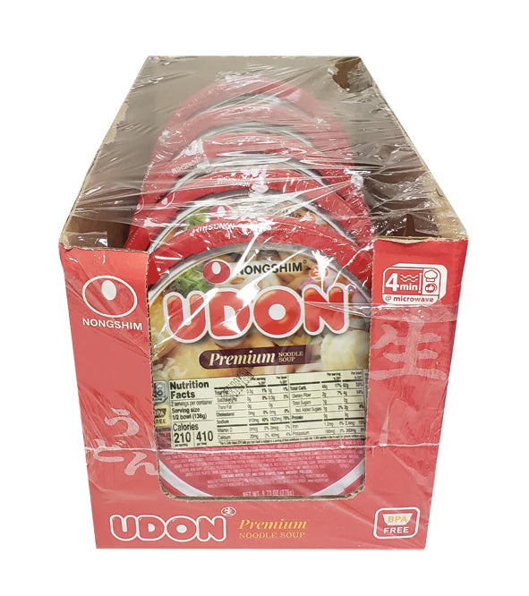 Nongshim Udon Premium Cup Noodle 9.73oz(276g)*5