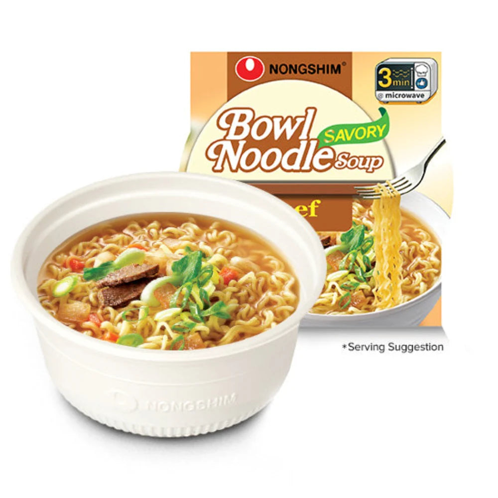 Nongshim Bowl Noodle Beef 3.03oz(86g)