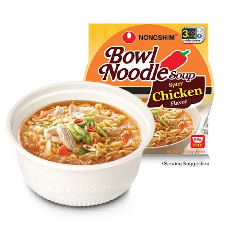 Nongshim Bowl Noodle Spicy Chicken 3.03oz(86g)