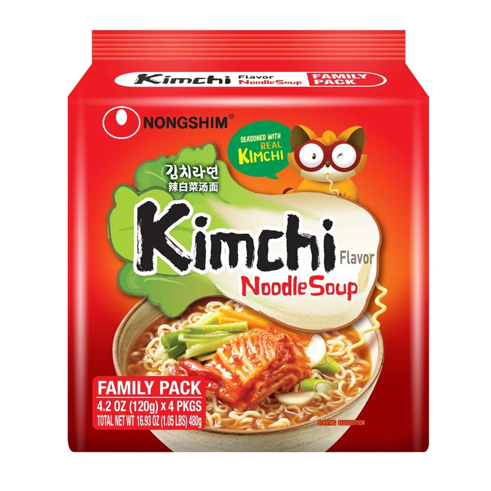 Nongshim Kimchi Ramen 4.2oz(120g)*4